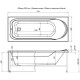 Акриловая ванна Aquanet West NEW 170x70