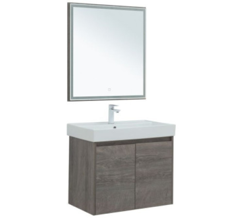 Мебель для ванной Aquanet Nova Lite 75 дуб рошелье (2 дверцы)