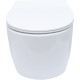 Крышка-сиденье для унитаза Allen Brau Fantasy Smartfix, Soft-Close 4.11005.20 белый глянец