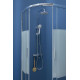 Душевой уголок Aquanet Practic AE10-Q-90x90U-CP 900x900, прозрачное, матовое стекло