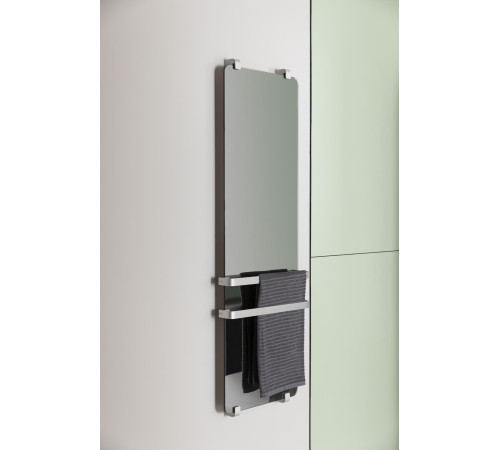 Полотенцесушитель электрический Allen Brau Infinity 140x44 8.21004.GL (без креплений)