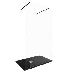 Душевая перегородка Allen Brau Infinity 2 120 3.21045.BBA черный браш