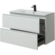 Тумба под раковину Allen Brau Eclipse 100 1.E1003.WM белый матовый