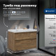 Тумба под раковину Aquanet Nova Lite 2.0 90 дуб рустикальный, левая