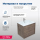 Тумба под раковину Aquanet Lino 60 (Flat) дуб веллингтон