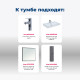 Тумба под раковину Aquanet Nova Lite 85 дуб рошелье, 2 ящика