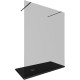 Душевая перегородка Allen Brau Infinity 2 160 3.21056.BA.T серебро браш
