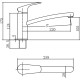 Смеситель для кухни Aquanet Static AF330-40C