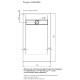 Душевой поддон Aquanet Delight 160х80 серый