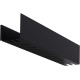 Полка Aquanet Магнум Н 60x12 черная матовая