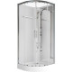 Душевая кабина Aquanet Passion R 3.0 90x90, прозрачное стекло