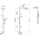 Душевая стойка Allen Brau Infinity 5.21031-31 черный матовый