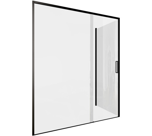 Душевой уголок Aquanet Pleasure Evo 160x90 AE65-160x90-BT профиль черный, прозрачное стекло