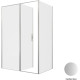 Душевой уголок Allen Brau Priority 140x90 3.31035.BA + 3.31044.BA серебро браш