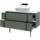 Тумба под раковину Allen Brau Reality 120 1.32008.CGM олива матовый