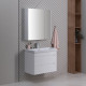 Мебель для ванной Aquanet София 80 белый глянец (2 ящика)