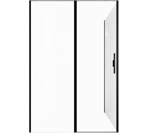 Душевой уголок Allen Brau Priority 140x90 3.31036.BBA + 3.31045.BBA черный браш