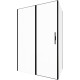 Душевой уголок Allen Brau Priority 140x90 3.31036.BBA + 3.31045.BBA черный браш