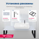 Раковина накладная Aquanet Comfort-4 70