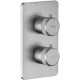 Смеситель для ванны Allen Brau Priority 5.31213-BN (с внутренней частью, 2 выхода) никель браш