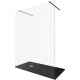 Душевая перегородка Allen Brau Infinity 2 160 3.21057.BBA черный браш