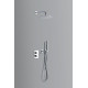 Душевой комплект Allen Brau Priority 5.31014-00 (с внутренней частью, 3 выхода) хром
