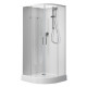Душевая кабина Aquanet Passion EVO R white 90x90 набор 1