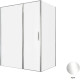 Душевой уголок Allen Brau Priority 160x100 3.31037.00 + 3.31046.00 хром