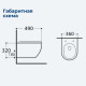 Унитаз подвесной Aquanet Cetus W Short Tornado