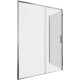 Душевой уголок Aquanet Pleasure Evo 140x100 AE65-140x100-CT профиль хром, прозрачное стекло