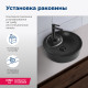 Раковина накладная Aquanet Moon-2-MB 43 черный матовый