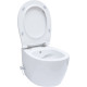 Крышка-сиденье для унитаза Allen Brau Fantasy Smartfix, Soft-Close 4.11005.20 белый глянец
