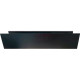 Полка Aquanet Магнум 50x12 черная матовая, с крючками