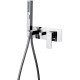 Смеситель для ванны с душем Allen Brau Infinity 5.21007-00 (с внутренней частью) хром