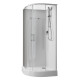 Душевая кабина Aquanet Passion EVO R white 90x90 набор 1