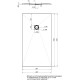 Душевой поддон Aquanet Pleasure 160х90 черный