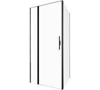 Душевой уголок Allen Brau Priority 90x100 3.31027.BBA + 3.31048.BBA черный браш
