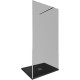 Душевая перегородка Allen Brau Infinity 1 100 3.21014.BA.T серебро браш