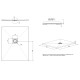 Душевой поддон Allen Brau Priority 100x80 8.31003-PGM платина