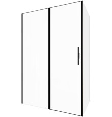 Душевой уголок Allen Brau Priority 140x80 3.31012.BBA + 3.31015.BBA черный браш