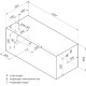 Акриловая ванна Aquanet West 130x70 (с каркасом)