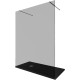 Душевая перегородка Allen Brau Infinity 2 160 3.21056.BA.T серебро браш