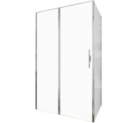 Душевой уголок Allen Brau Priority 120x80 3.31007.00 + 3.31013.00 хром