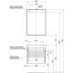 Мебель для ванной Aquanet Nova Lite 60 белый (1 ящик)
