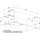 Акриловая ванна Aquanet Extra 150x70 (с каркасом)