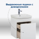 Тумба под раковину Aquanet София 50 белый
