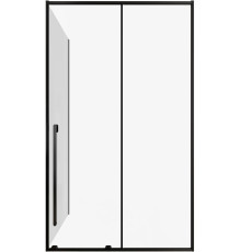 Душевой уголок Allen Brau Fantasy 120x80 3.11006.31 + 3.11012.31 черный матовый