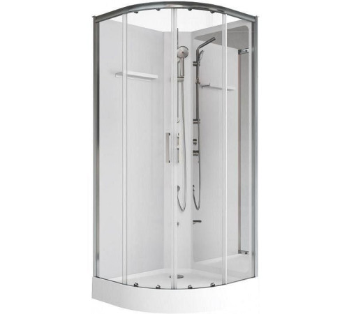 Душевая кабина Aquanet Passion R 3.0 90x90, прозрачное стекло