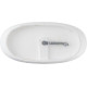 Ванна из искусственного камня Allen Brau Solid Stone Krion Oval 170x80 2.35003.21