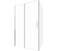 Душевой уголок Allen Brau Priority 120x80 3.31008.BA + 3.31014.BA серебро браш